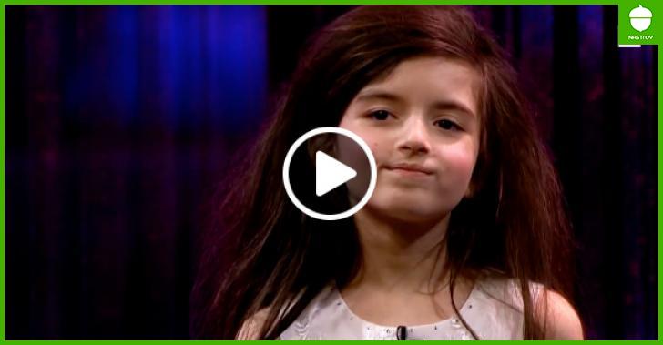 Шикарное исполнение 7-летней девочкой песни Фрэнка Синатры