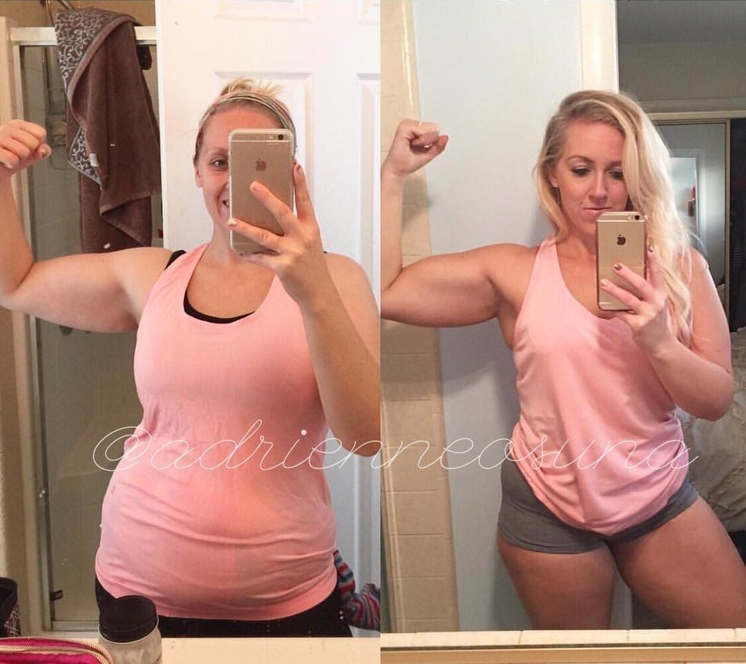 Фото “до и после” этой мамы доказали, что отметка на весах не значит ровным счётом ничего!