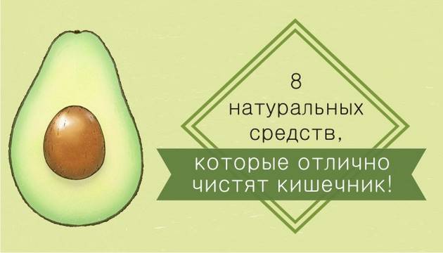 8 натуральных средств, которые отлично чистят кишечник!