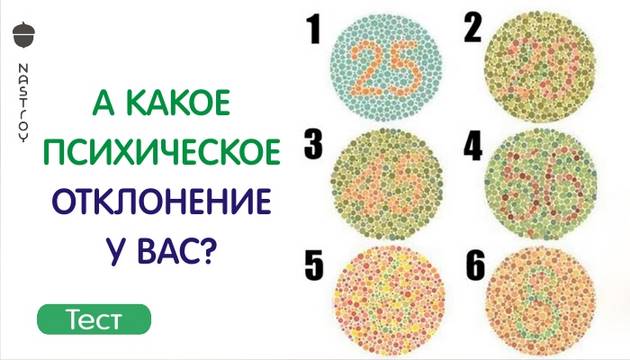 Тест: а какое психическое отклонение у вас?