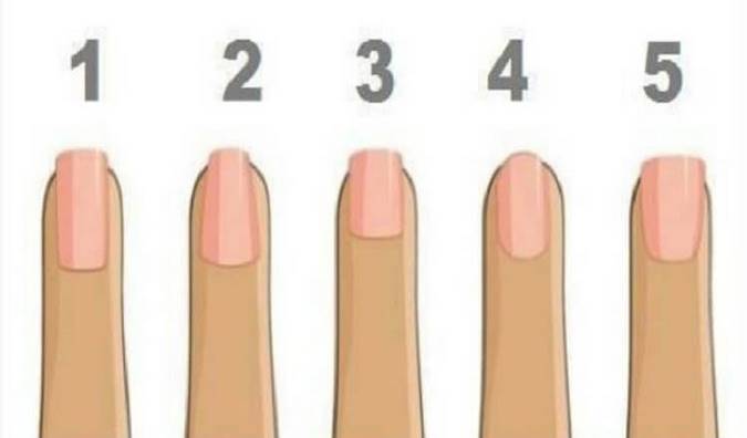 Тест: Какая у вас форма ногтей ? — Узнай о себе !