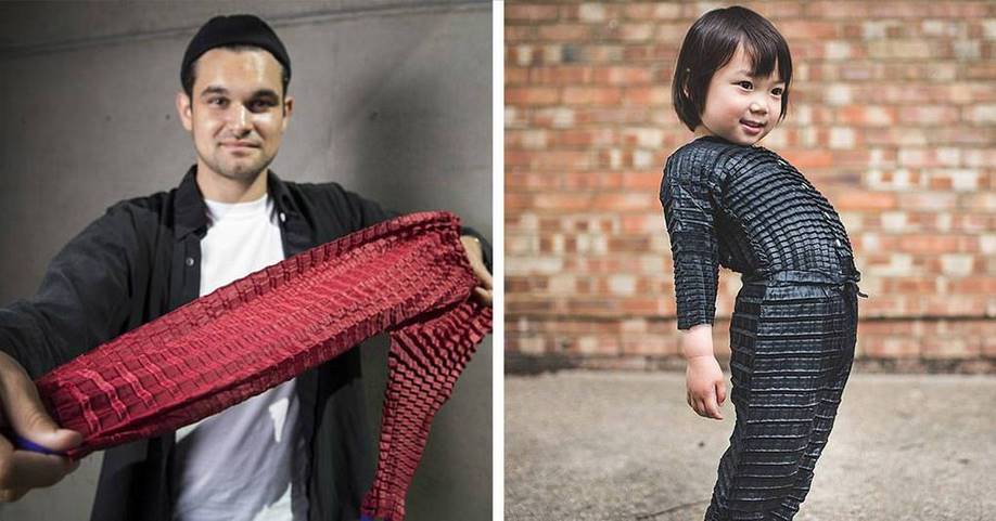 Британец создал концепт детской одежды, которая растёт вместе с ребёнком