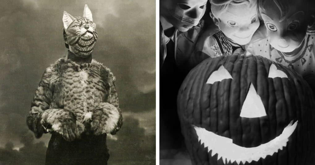 19 винтажных фотографий, которые показывают, насколько жутким раньше был Хэллоуин
