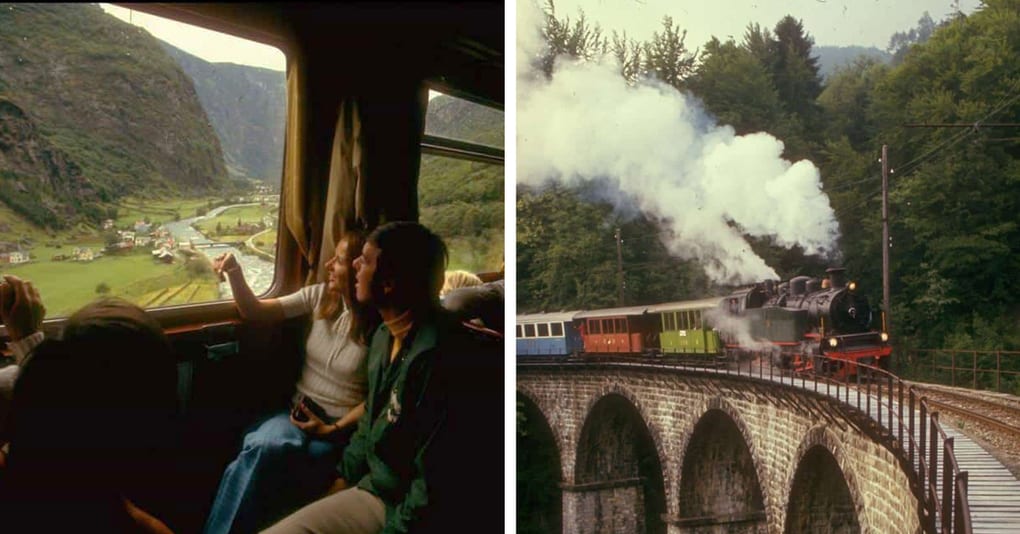 Известный фотограф создал серию снимков о студенческих путешествиях на поезде в 70 х, и она прекрасно передаёт дух авантюризма