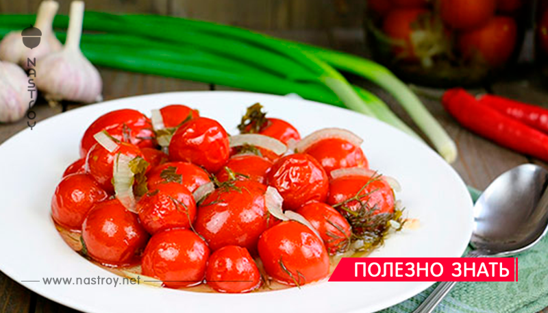 Превосходный рецепт засолки помидоров!