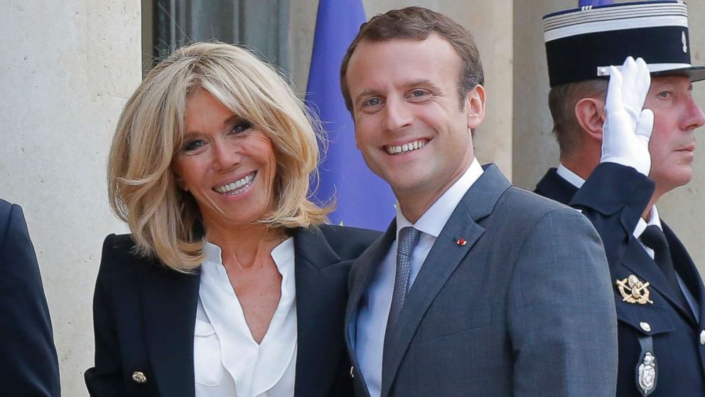 Жена президента франции макрона в молодости