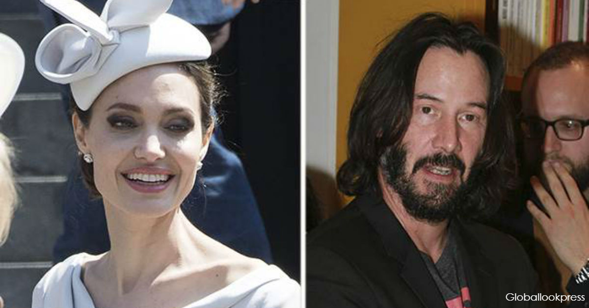 Анджелина Джоли забыла о Питте и закрутила роман с Киану Ривзом