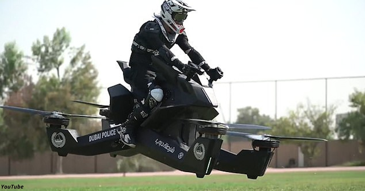 В Дубае копов уже учат управлять летающими «мотоциклами» за 0 000