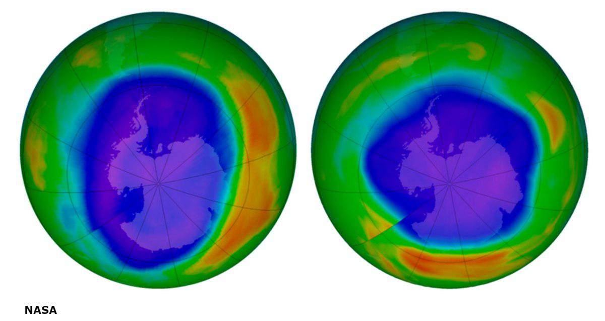 Озоновый слой может полностью восстановиться к 2060 му!