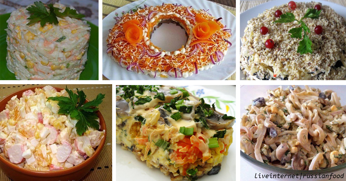 7 самых удачных салатов на Новый Год. Проверено годами!