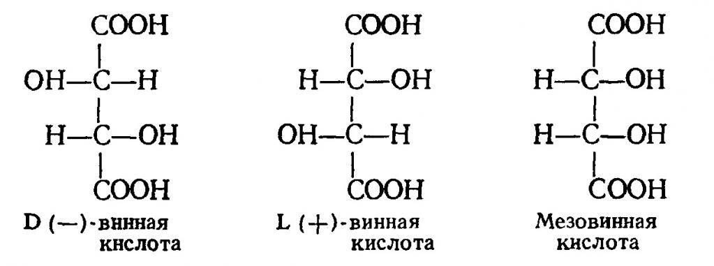 Винная кислота: структурная формула, свойства, получение и применение