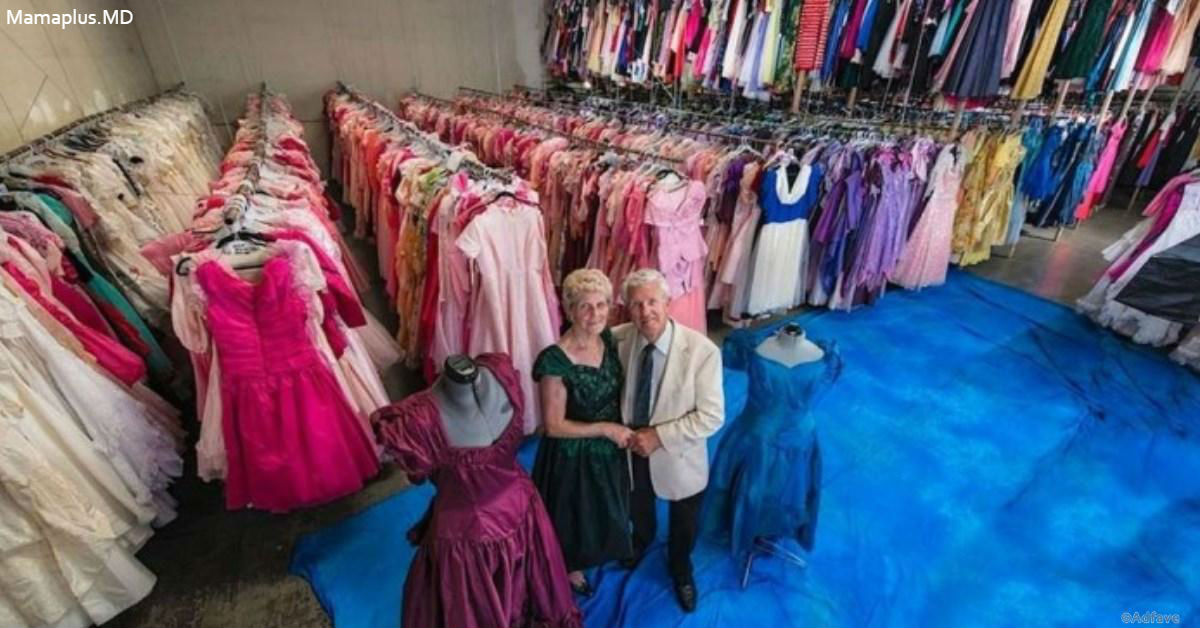 За 56 лет брака он купил жене 55 000 платьев. Мужик!