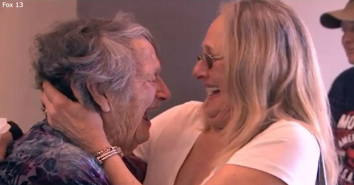 89 летняя мать встретилась с дочерью, которая, как она считала, умерла 69 лет назад