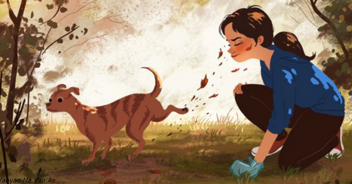 15 трогательных иллюстраций о том, почему собаки   лучшие соседи на свете