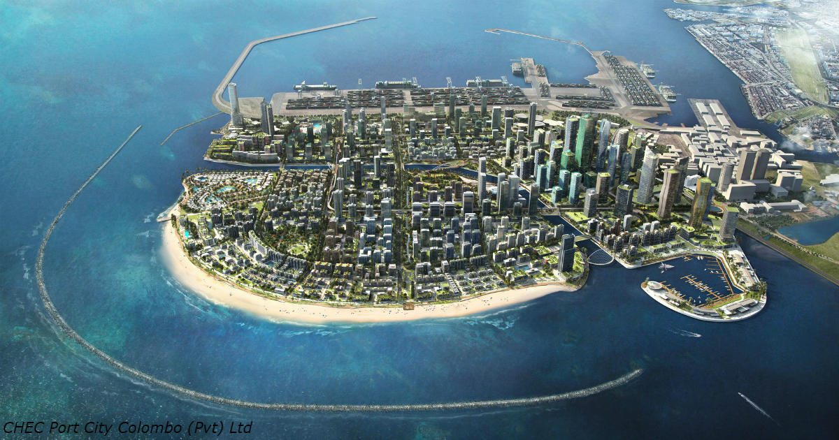 Шри Ланка строит мегаполис за  млрд   он будет круче, чем Гонконг и Дубаи