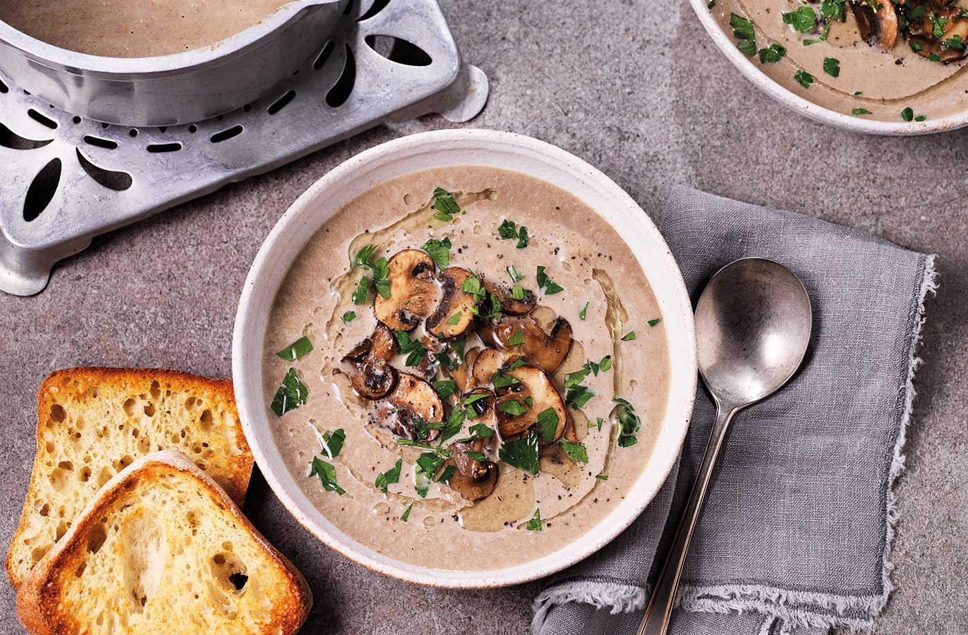 Грибной сливочный суп - мы знаем самый лучший рецепт