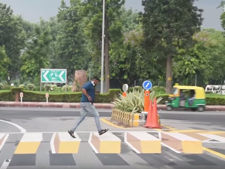 Уступи дорогу! 3D пешеходные дорожки, при виде которых любой водитель притормаживает: фото