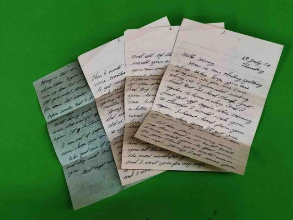 64 года любовное письмо считалось потерянным, но его нашли и доставили