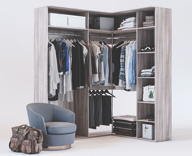 5 идей по организации пространства в мужской гардеробной