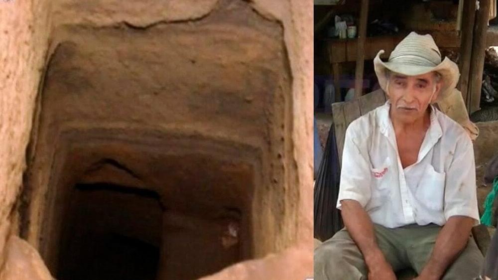 Мужчина 20 лет копал в своем саду яму, называя это  божественной миссией 