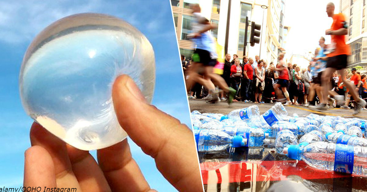 Участникам Лондонского марафона раздали вместо воды вот это