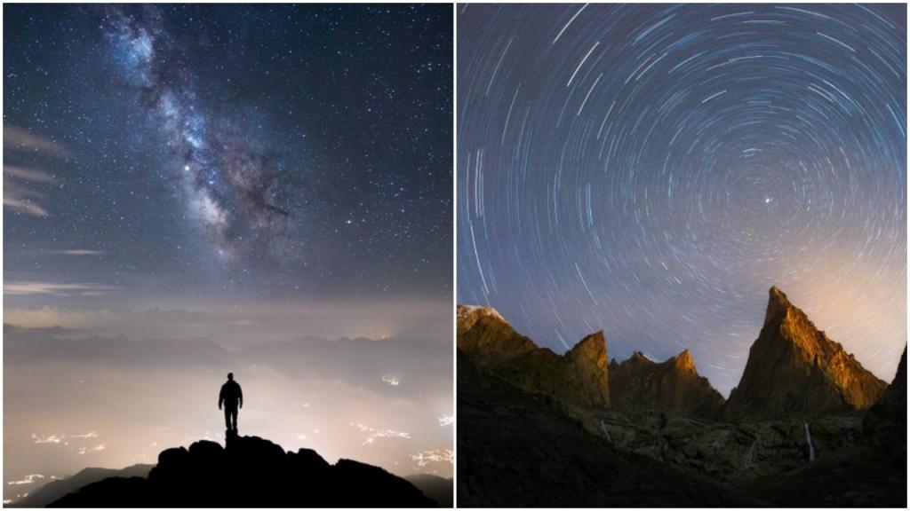 Романтика гор: итальянский фотограф показал красоту ночей в Альпах (фото)