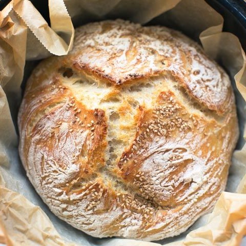 Хлеб без замеса, который получается у всех
