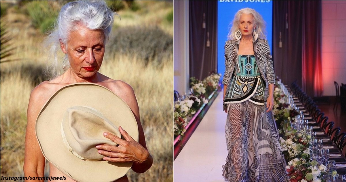 64 летняя женщина доказала, что моделью можно стать в любом возрасте, если любить себя