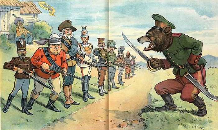 Медведи, царь, балерины: как иностранцы представляли русских на своих карикатурах