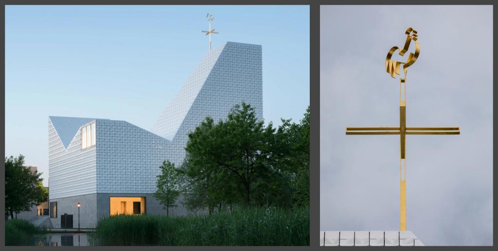 Немецкие архитекторы спроектировали необычную церковь, которая стала новой достопримечательностью