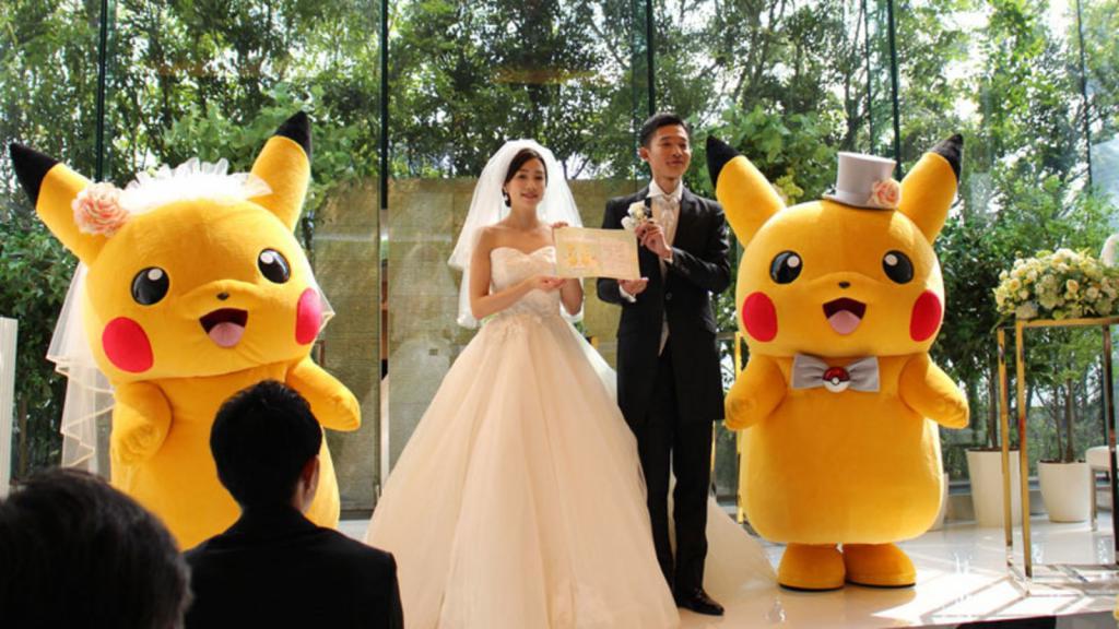 Свадьба с Пикачу: новый тренд тематических свадеб в Японии