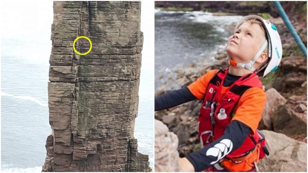 Чтобы почтить память своей матери, 9-летний мальчик решил заняться опасным скалолазанием. Теперь на его счету мировой рекорд