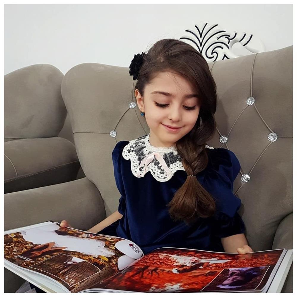 Красота Ближнего Востока: маленькая девочка из Ирана покоряет мир своей ангельской внешностью