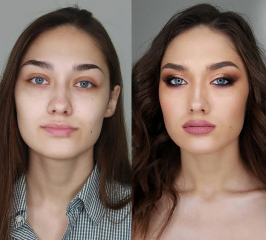 Из обычной девушки в голливудскую звезду: 10 фотографий, показывающих удивительную силу макияжа