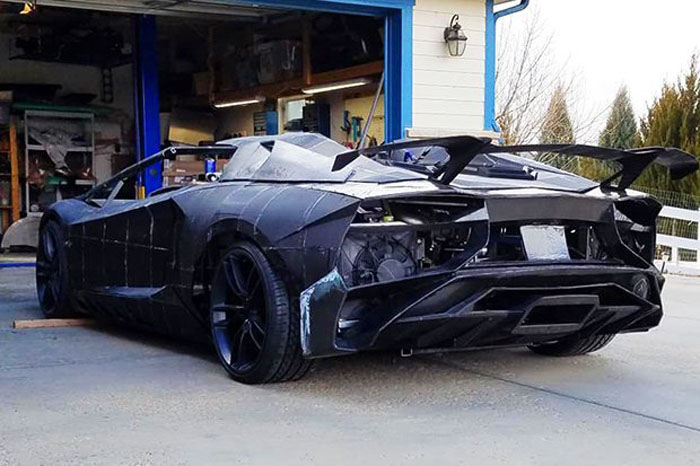 Парень мечтал о Lamborghini Aventador: поэтому он сделал его реплику на 3D-принтере