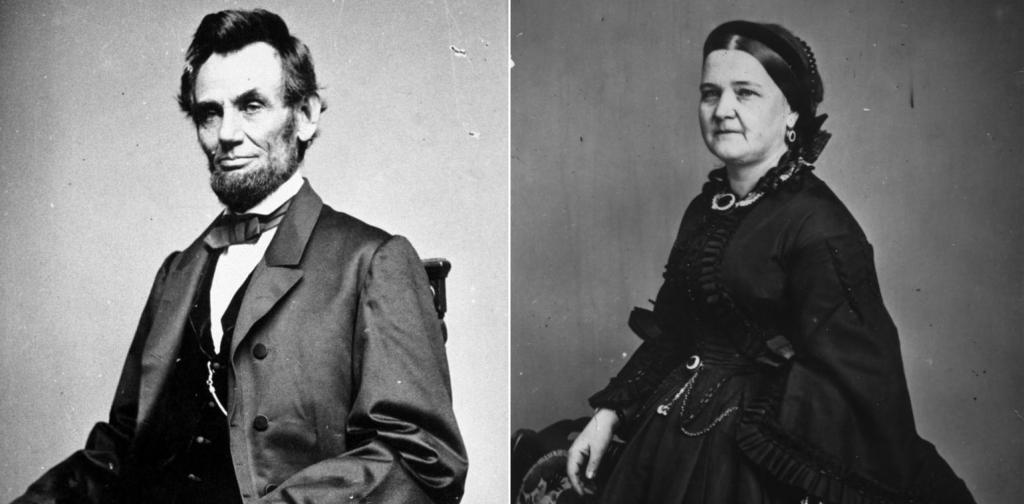 Авраам и Мэри Тодд Линкольн: 9 лет.