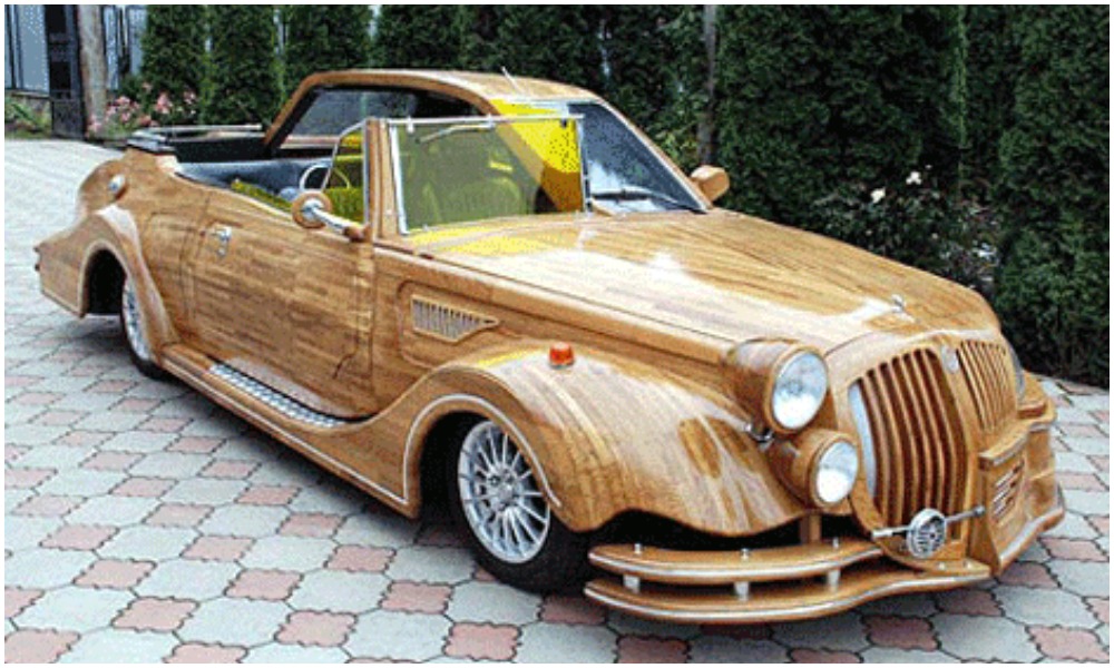 Постучите по дереву: автомобили, мебель и другие невероятные творения людей из древесины