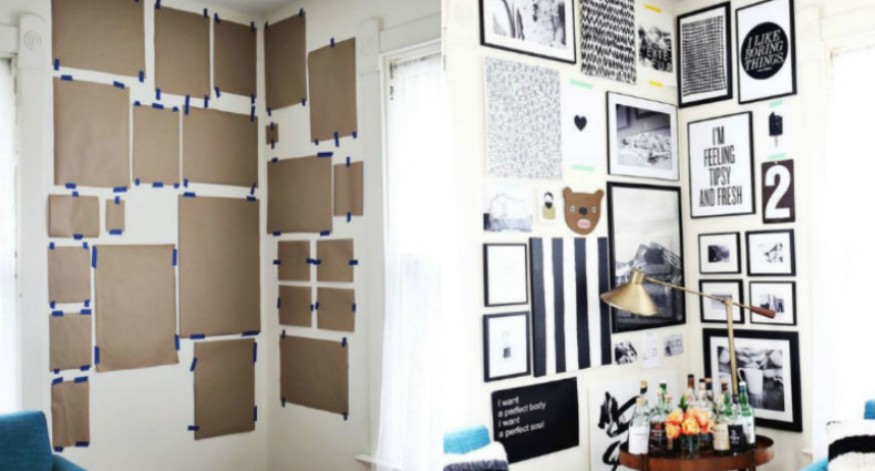 Подруга наклеила на стену несколько квадратов из бумаги, а через полчаса ее комната преобразилась. Планирую повторить ее идею в своей спальне