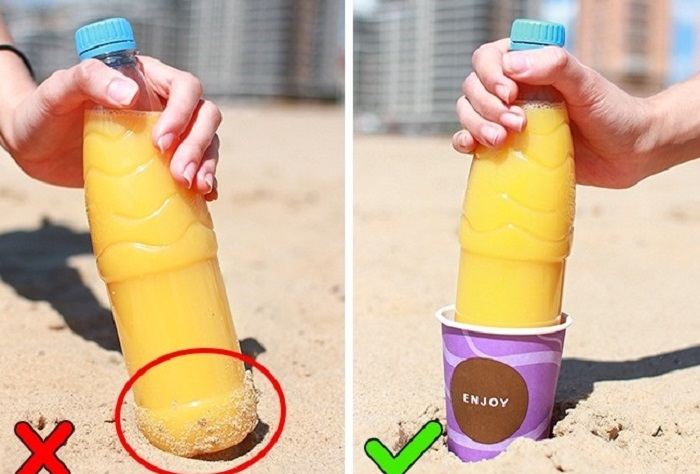 10 трюков, которые спасут ваш пляжный отдых: как сохранить свежесть напитка или избавиться от липкого песка