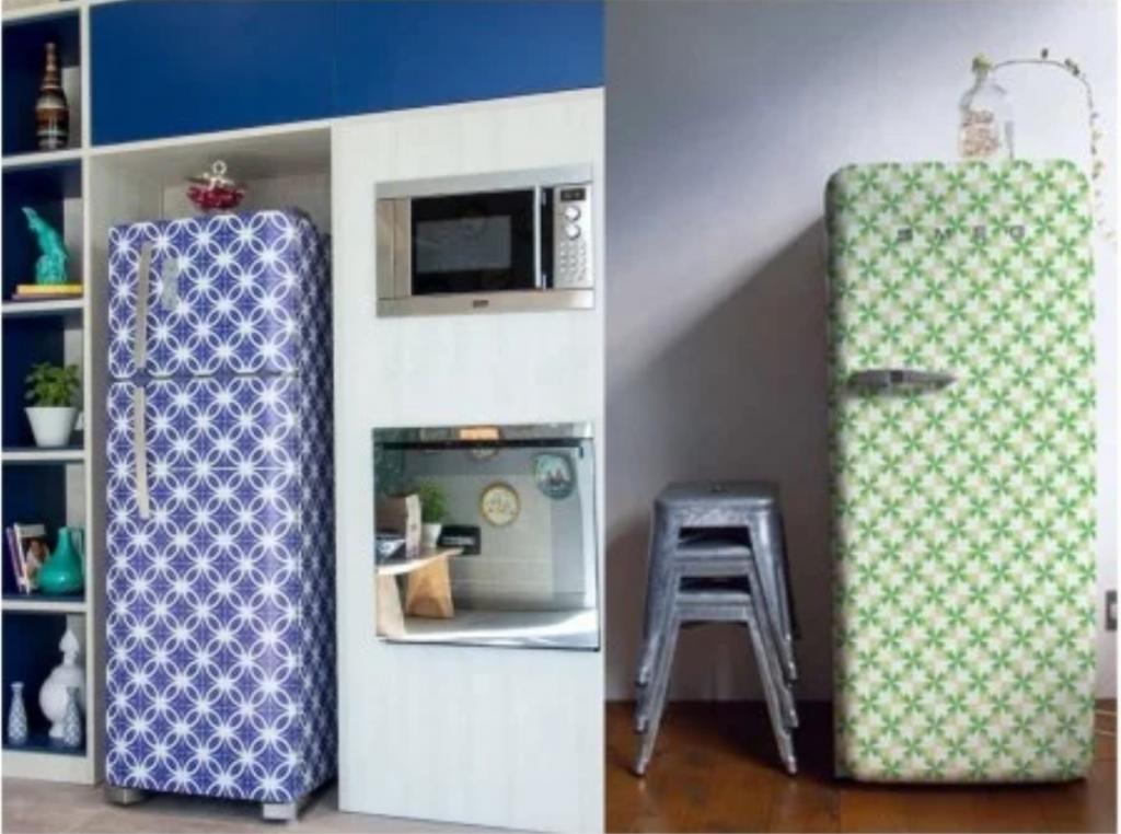 Зная, как преобразить старый холодильник, вы никогда не будете маскировать дефекты с помощью магнитиков