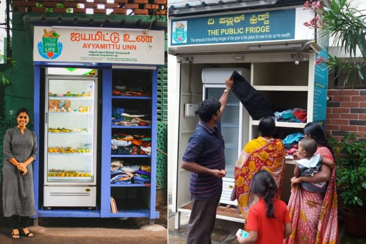 В Индии установят благотворительные холодильники на улицах, чтобы люди могли оставить в них лишнюю еду для бездомных