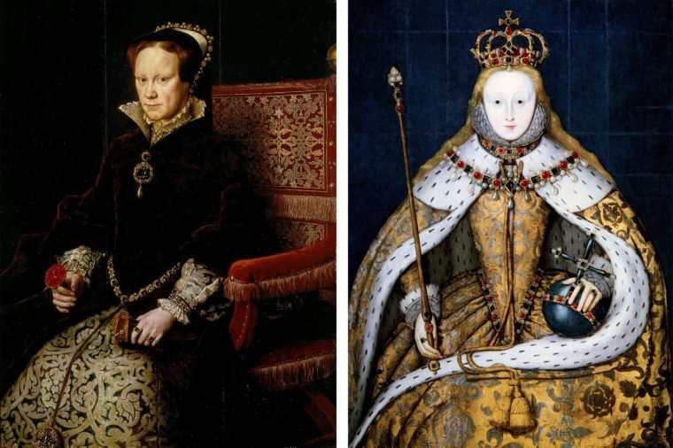 Королева Мария посадила свою сестру в тюрьму, чтобы та не завладела троном. Знаменитые сестры соперницы, которые оставили свой след в истории