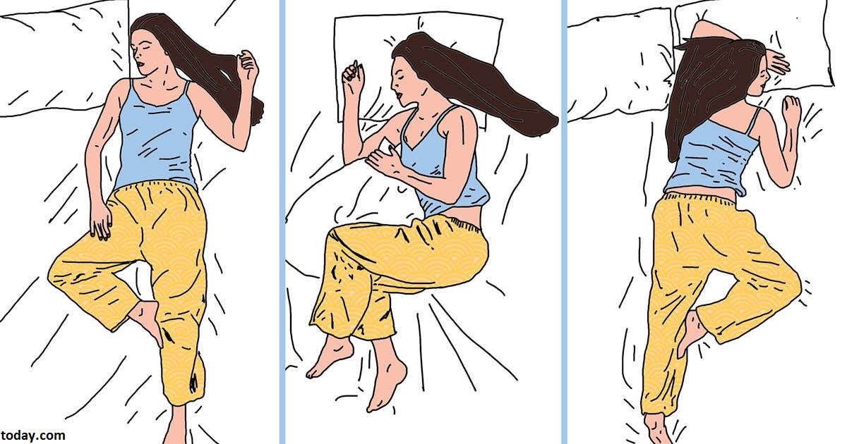 Как разные позы для сна влияют на ваше здоровье