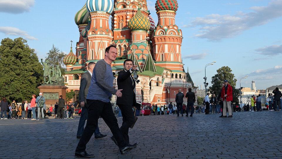 Звезда под впечатлением. Голливудский режиссер Квентин Тарантино прогулялся по столице и был приятно удивлен позитивными изменениями Москвы