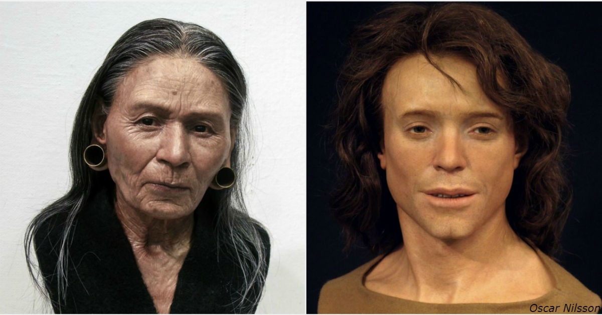 Археолог показал, как выглядели люди, которые жили за тысячи лет до нас