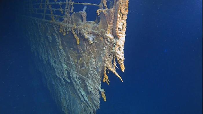 Второе крушение «Титаника»: после 107 лет под водой легендарный корабль постепенно уходит в небытие