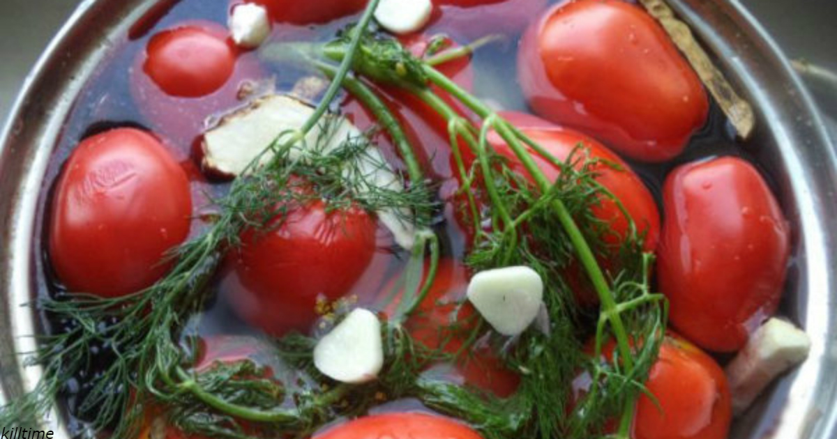 Вот самый лучший рецепт малосольных помидорчиков, который только можно найти
