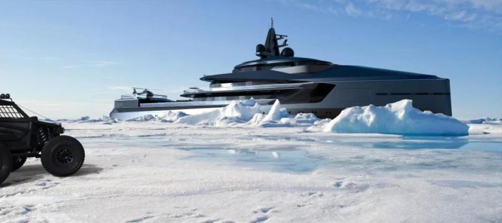 Представлена уникальная яхта за 10 млн £. Она позволит владельцу путешествовать даже в Антарктике