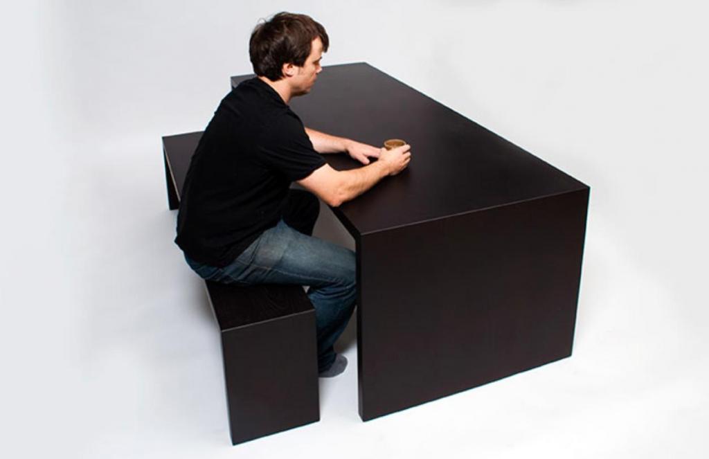 Дизайнер спроектировал стол, который реагирует на температуру - как необычное изобретение может быть полезно