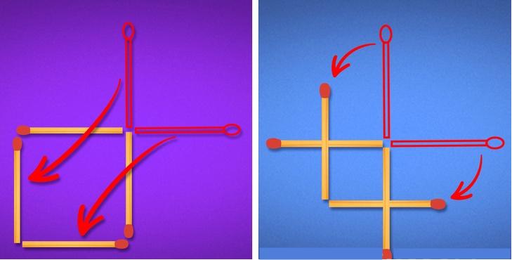 Картинка головоломки со спичками
